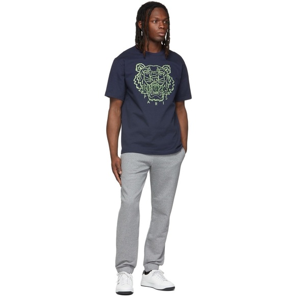 KENZO • Tiger Seasonal Relaxed T-Shirt in Midnight Blue - Picture 10 of 10